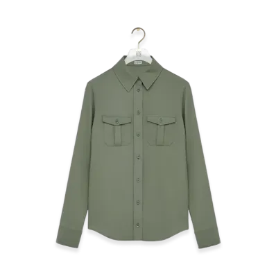 LOEWE Shirt "Light Khaki Green"