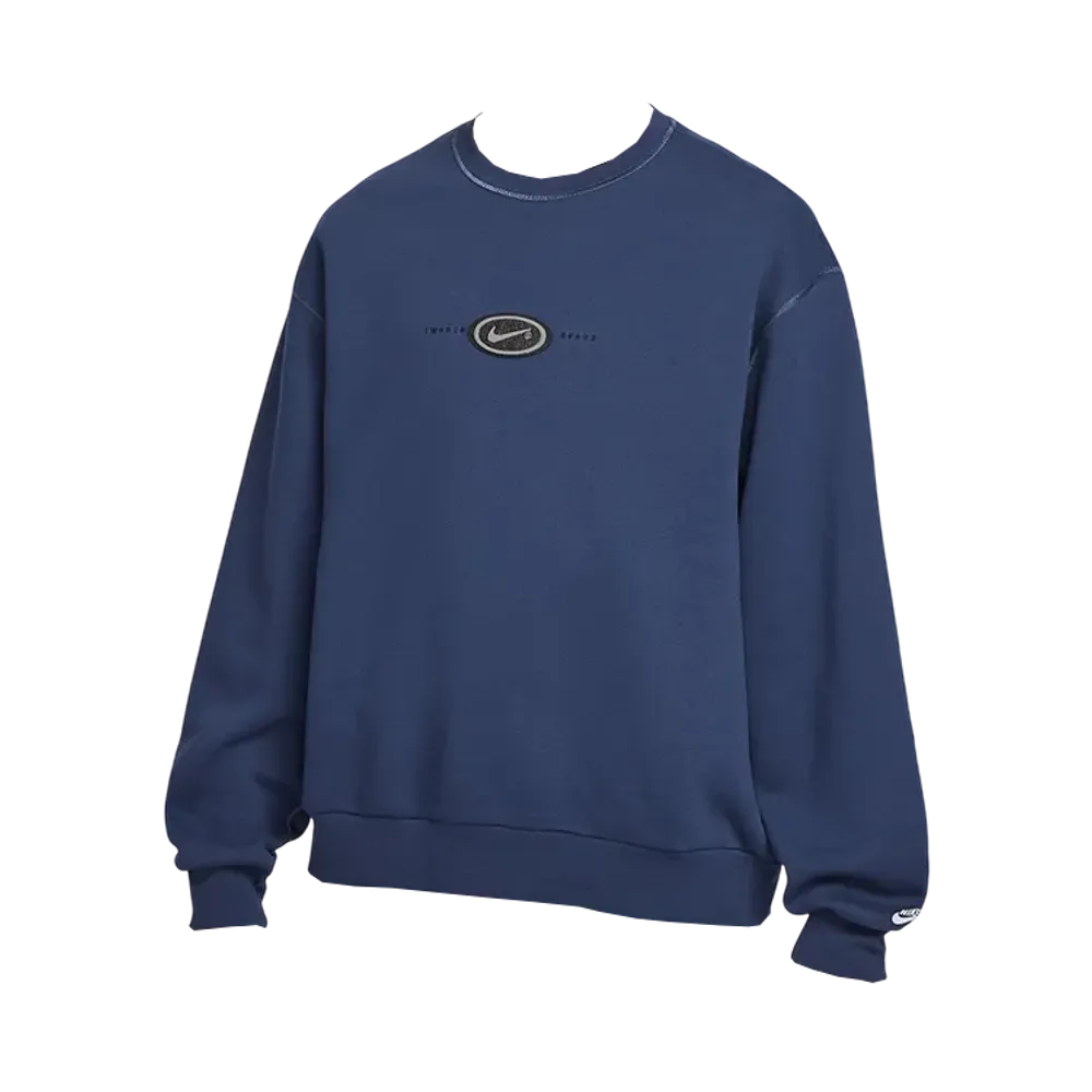 Nike SB x Eric Koston Fleece L/S Crew BB Koston "Midnight Navy"