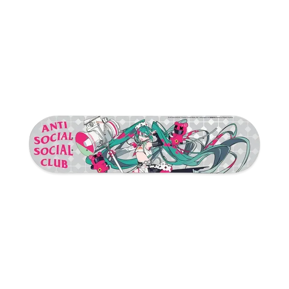 ANTI SOCIAL SOCIAL CLUB x Goodsmile Skatedeck "Black"