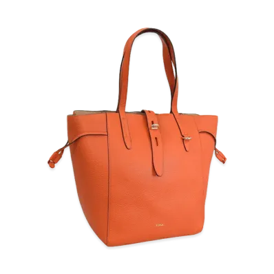 FURLA Net/L/Tote "Orange"