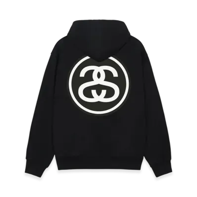 Stussy SS Link Hoodie "Black"