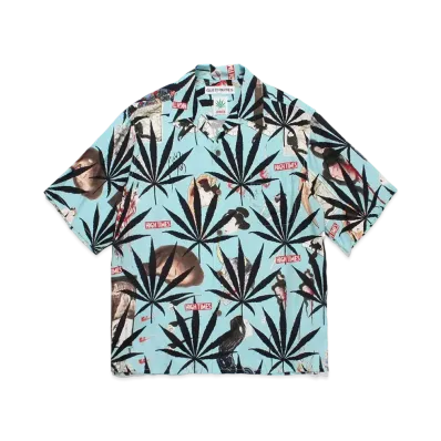 WACKO MARIA High Times / Hawaiian Shirt "Mint"
