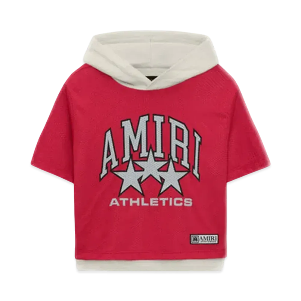 AMIRI Kids' Amiri Star Hoodie "Varsity Red"