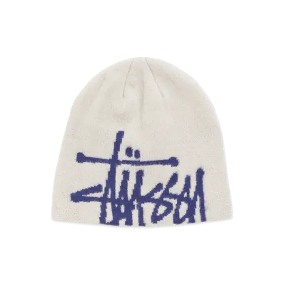 Stussy Brushed Out Basic Skullcap "Grey"