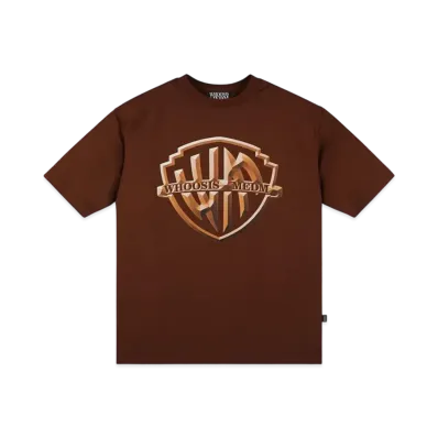 MR. ENJOY DA MONEY x WHOOSIS Basic Tee "Brown"