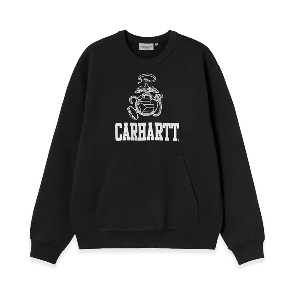 Carhartt WIP Pond Corps Sweat "Black"