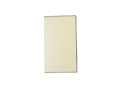Valextra Wallet 14 Card With Coin Purse "White"