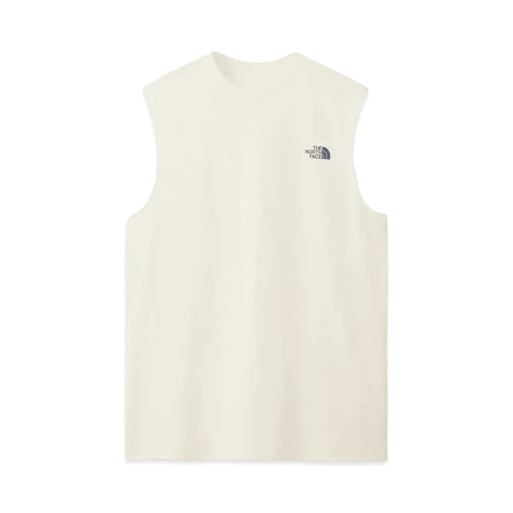 The North Face Sleeveless GTD Melange Crew "Grayish White"