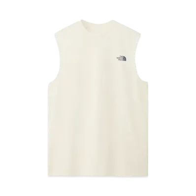 The North Face Sleeveless GTD Melange Crew "Grayish White"