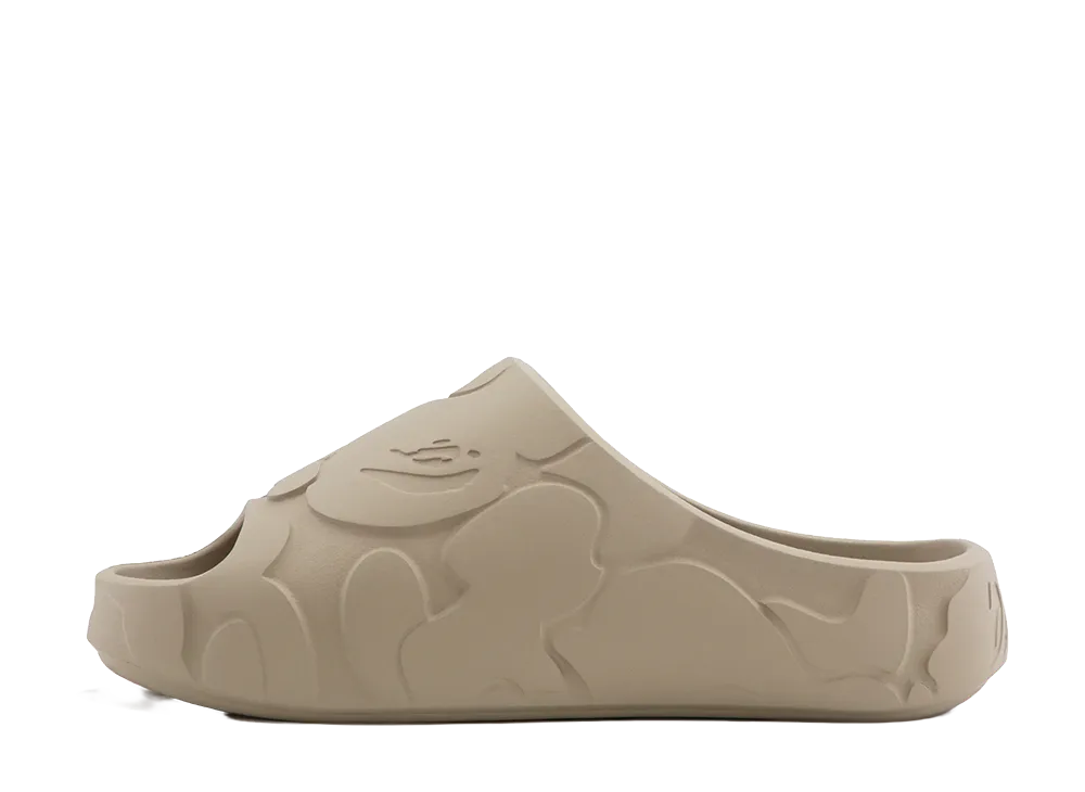 A BATHING APE BAPE SLIDE #1 XL EXTRALIGHT "Beige"