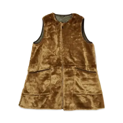 Barbour x BEAMS BOY Liner Vest New "Beige"