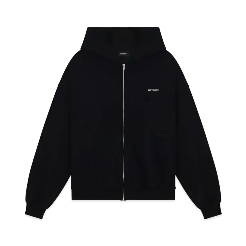WE11DONE Logo Hoodie "Black"