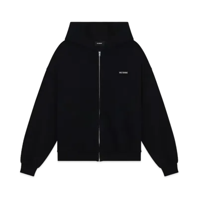 WE11DONE Logo Hoodie "Black"