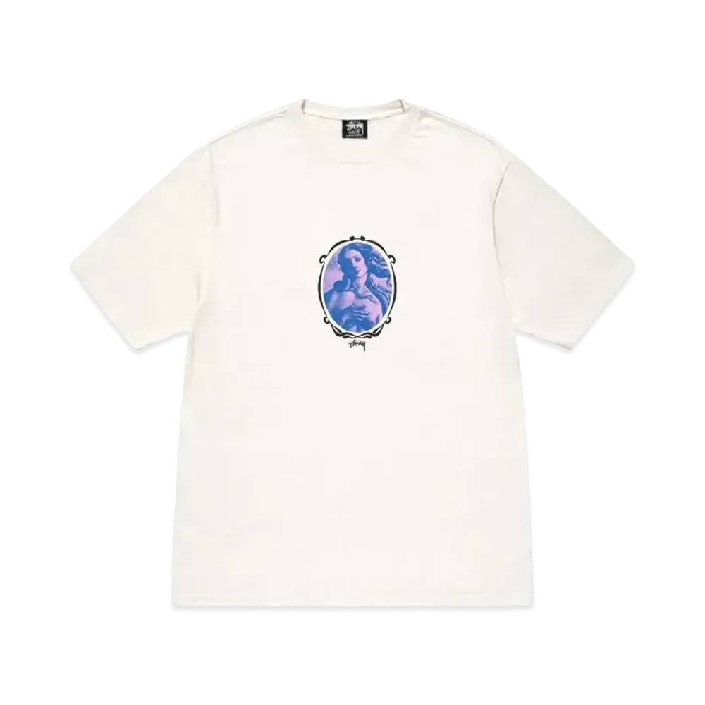 Stussy Venus Oval Pig. Dyed Tee "Natural"