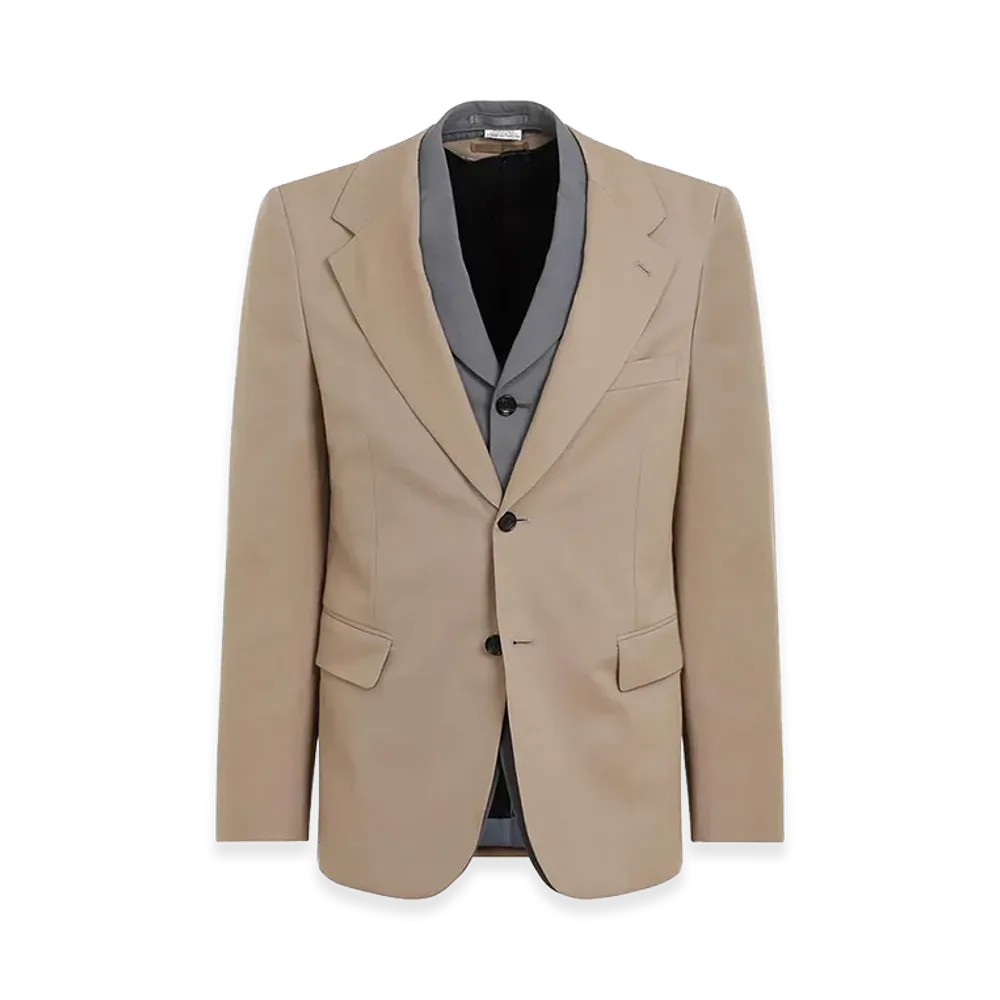 COMME des GARCONS HOMME PLUS Wool Jacket "Beige"