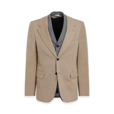 COMME des GARCONS HOMME PLUS Wool Jacket "Beige"