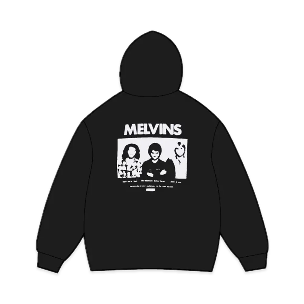 Supreme x Melvins Hooded Sweatshirt "Black"