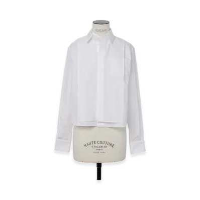 sacai Poplin Shirt "Off White"