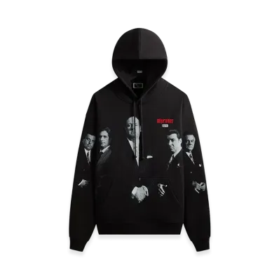 Kith x The Sopranos Arched Character Nelson Hoodie "Black"