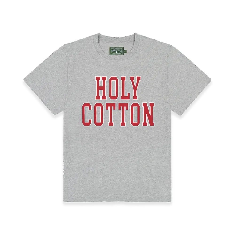 DENIM TEARS Holy Cotton Tee "Grey"
