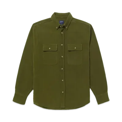 Noah Moleskin Shirt "Olive"