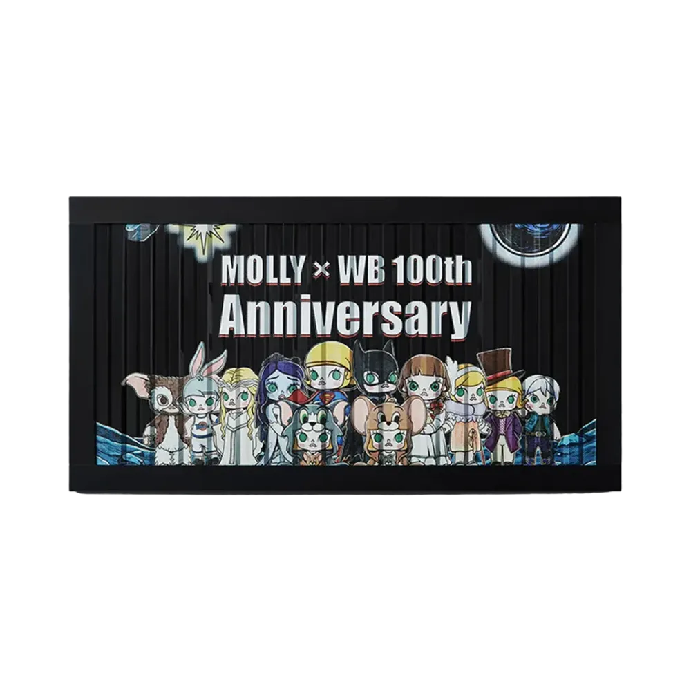 POP MART MOLLY x Warner Bros. 100th Anniversary Luminous Container Box