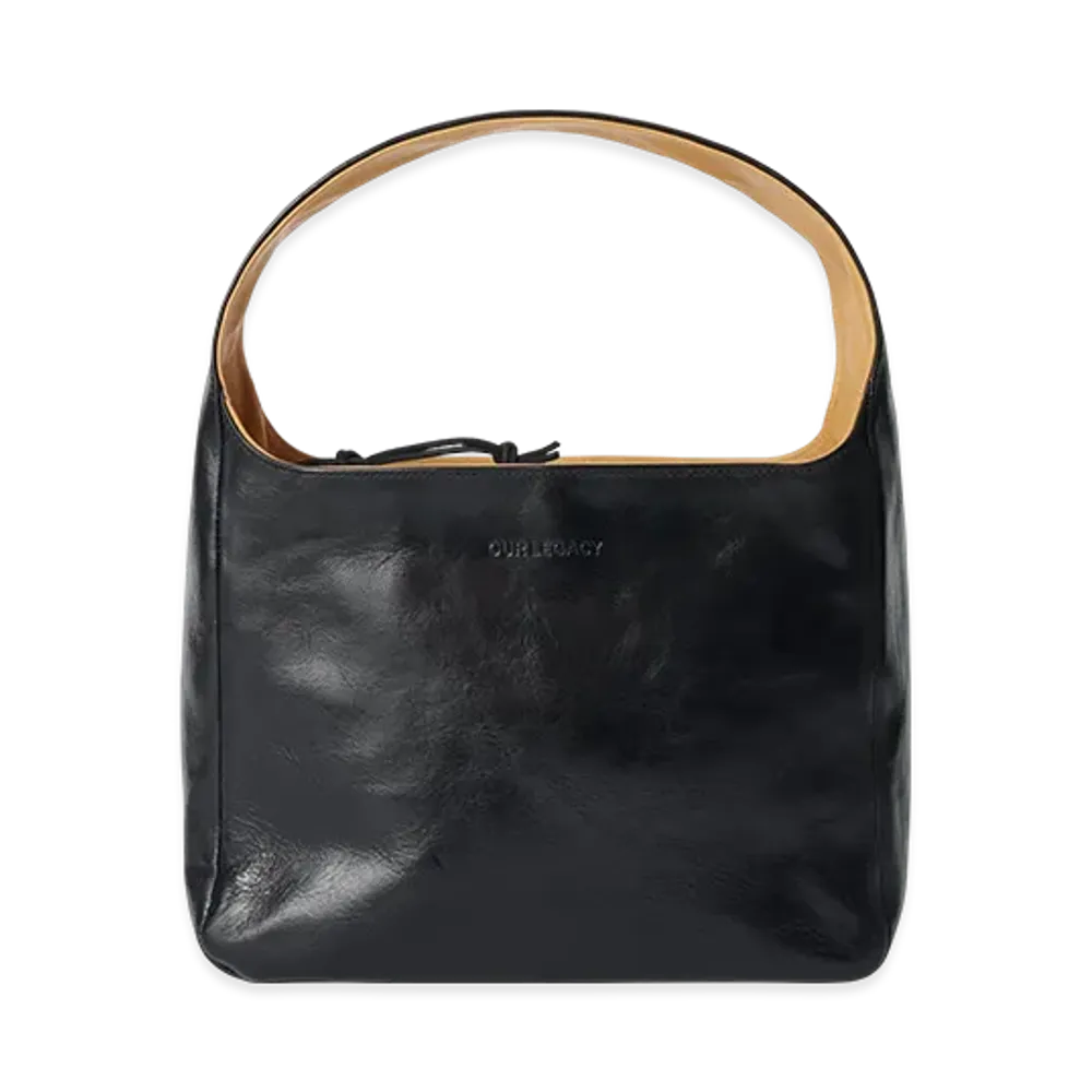 OUR LEGACY Women's Brick Bag "Black Leather"