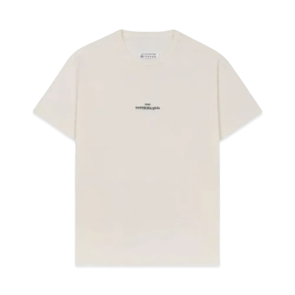 Maison Margiela Distorted Logo T-shirt "White"