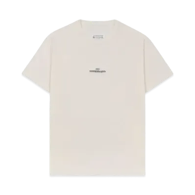Maison Margiela Distorted Logo T-shirt "White"