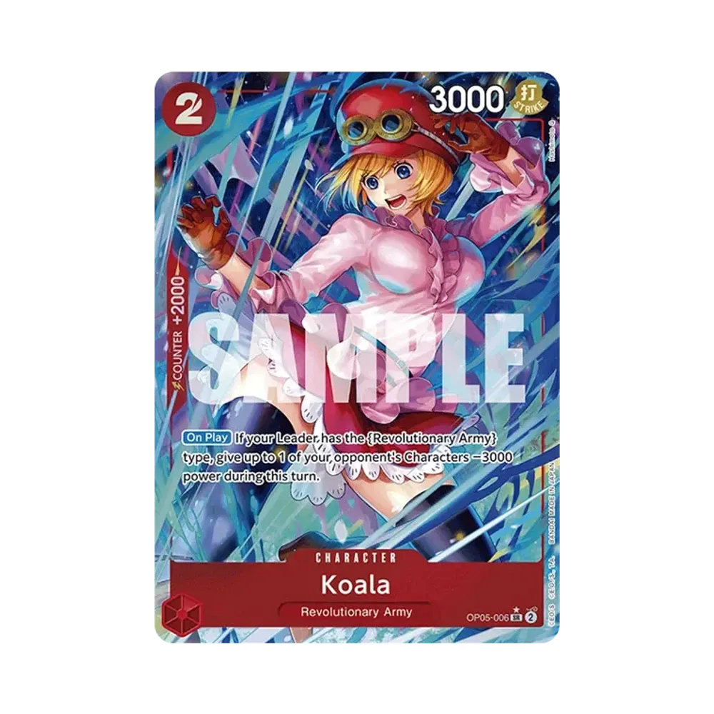 コアラ SR-P [OP05-006]【英語版】(プレミアムブースター「ONE PIECE CARD THE BEST」)