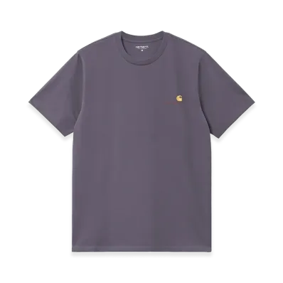 Carhartt WIP S/S American Script T-Shirt "Shady Purple"
