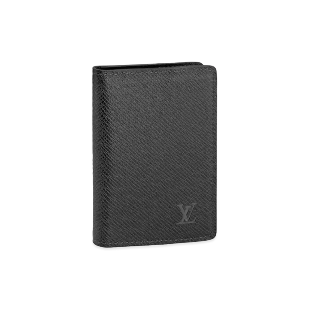 Louis Vuitton Pocket Organizer Taiga "Noir"