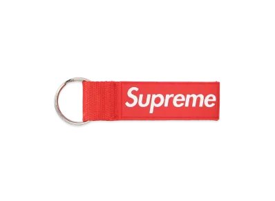 Supreme Webbing Keychain (26SS) "Red"