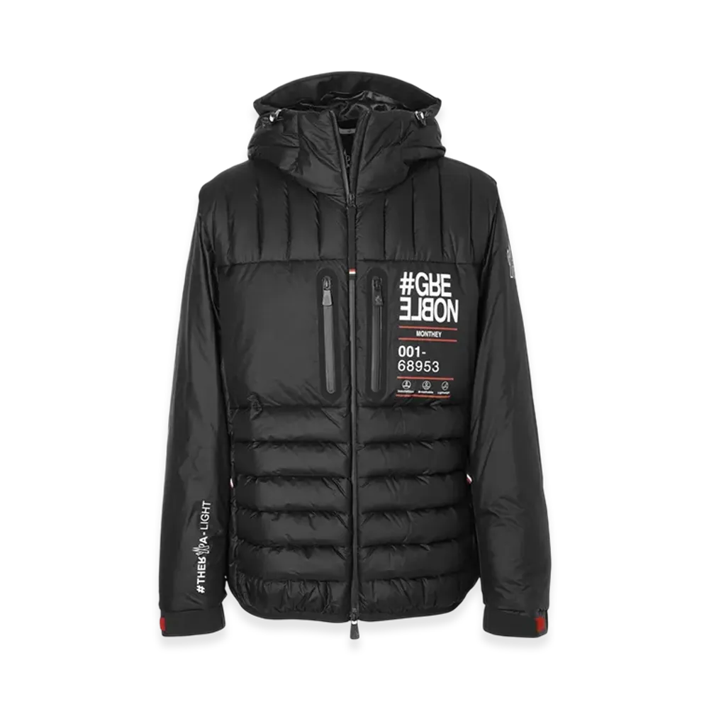 Moncler Grenoble Monthey Down Jacket "Black"