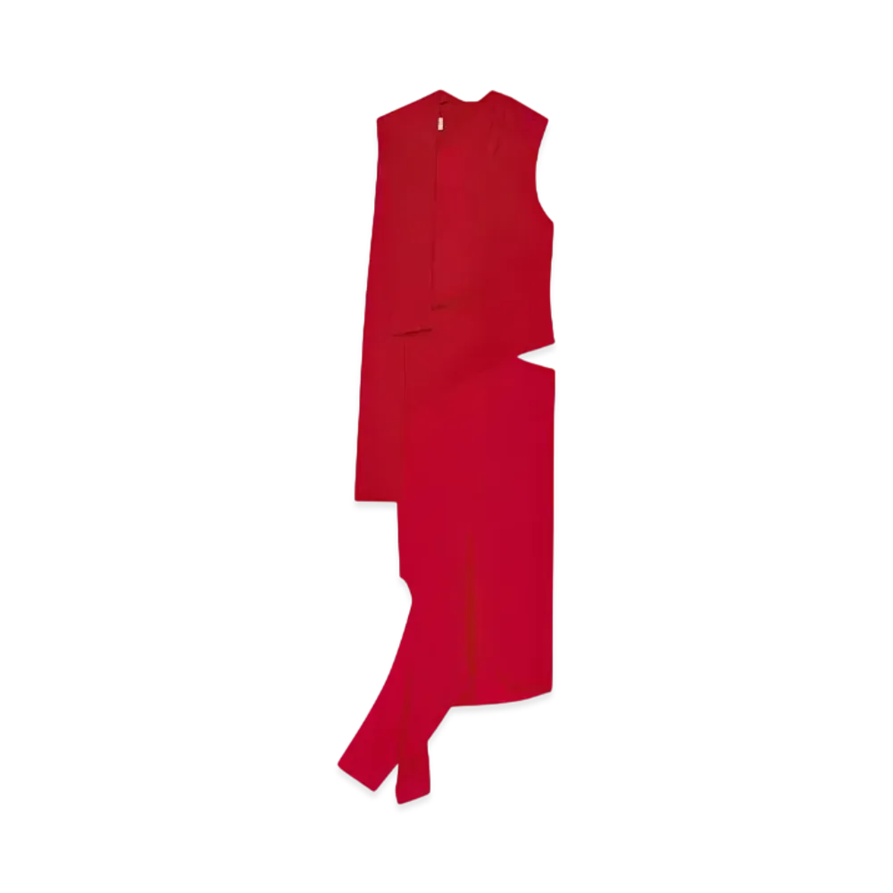 Courreges Off Shoulder Dress "Ruby"