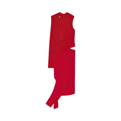Courreges Off Shoulder Dress "Ruby"