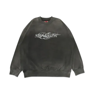 SWAGGER FLAME PULL OVER "BLACK"