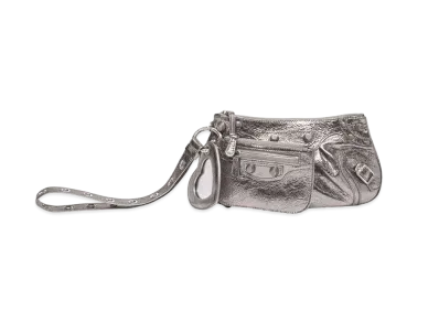 BALENCIAGA Le Cagole Minimal Chipotometallic "Silver"
