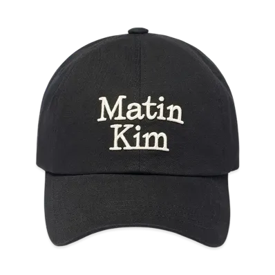 Matin Kim Matin Volume Logo Ball Cap "Black"