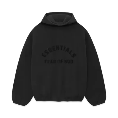 FEAR OF GOD Nylon Fleece Hoodie "Black"