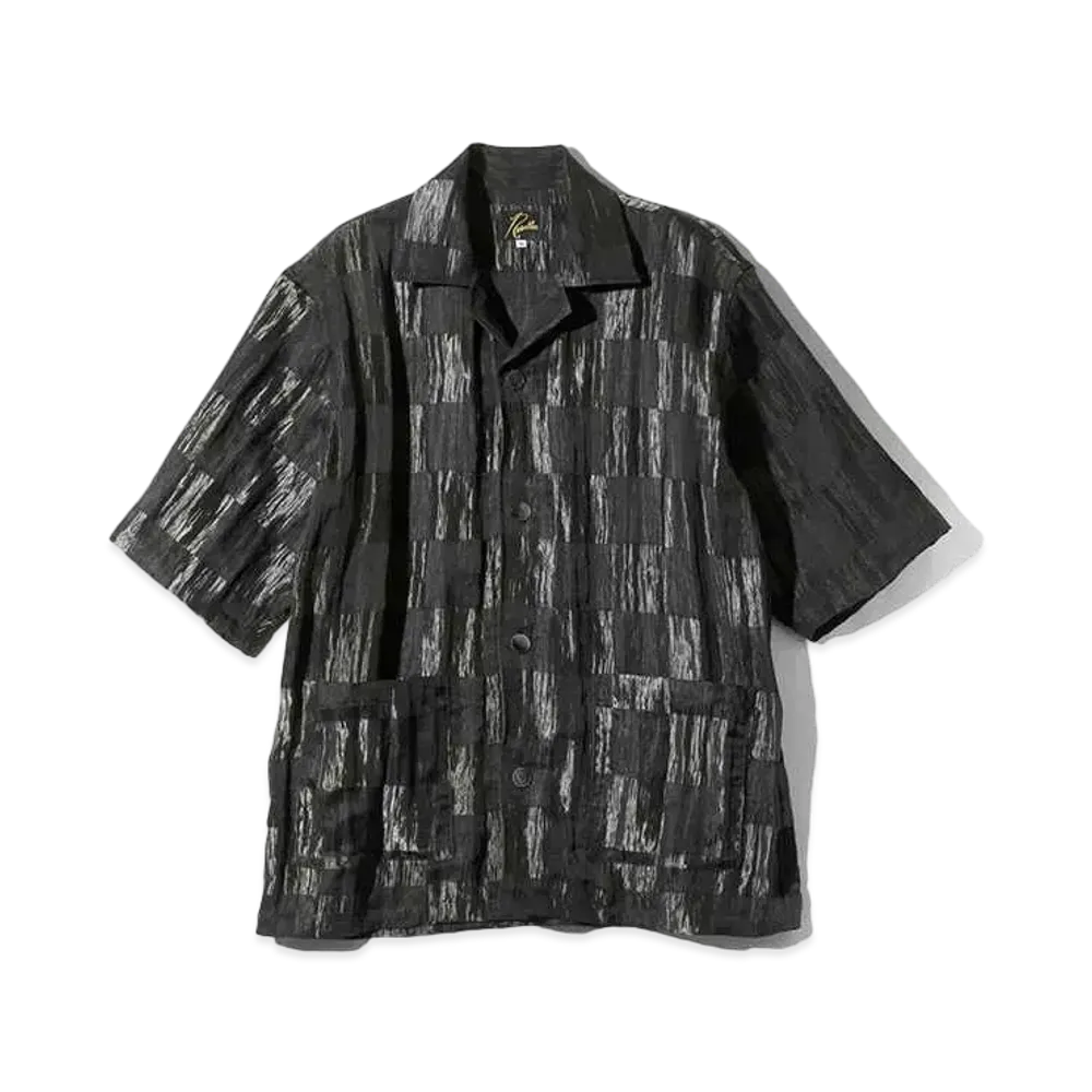 Needles Cabana Shirt - R/N Bright Cloth / Checker "Black"