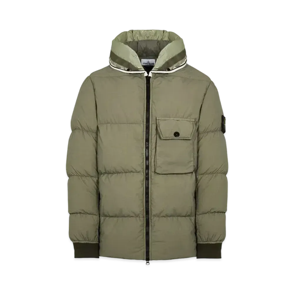 Stone Island 43432 NASLAN LIGHT WATRO DOWN-TC "Sage Green"