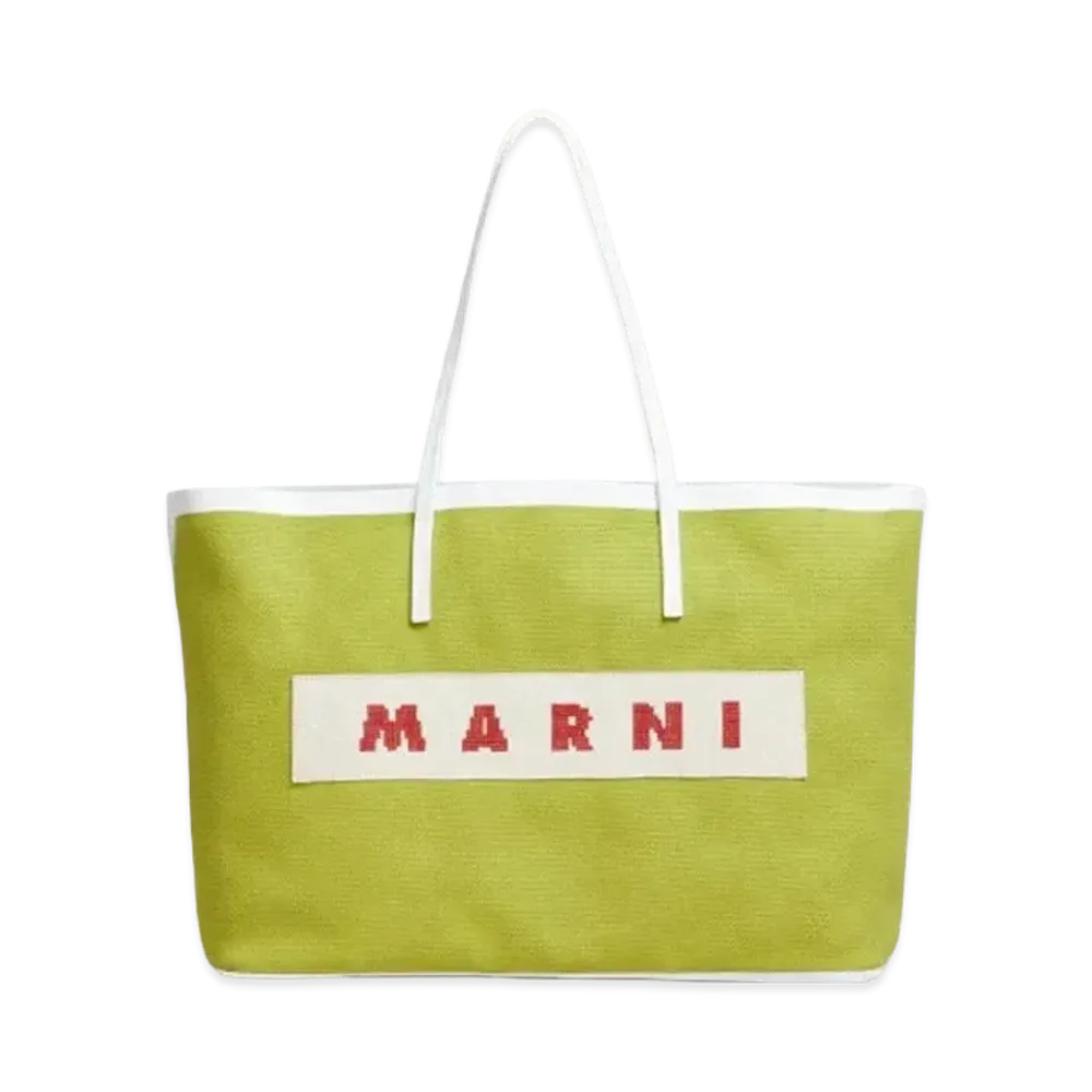 Marni Janus Small Bag "Lime"