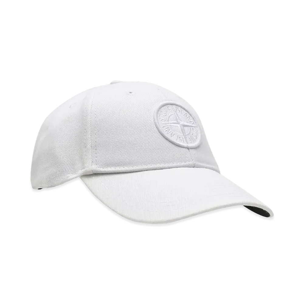 Stone Island Compass Logo Cap "White"