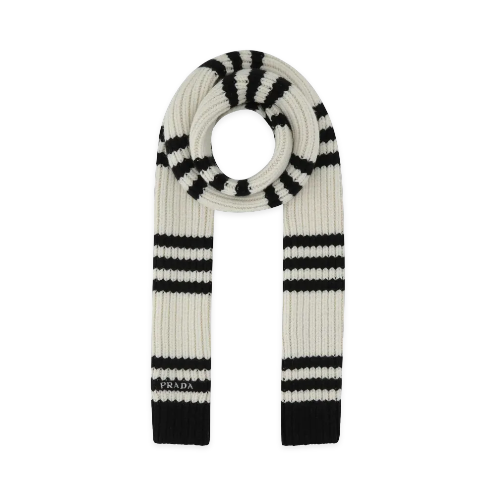 PRADA Women's Scarf "Black"