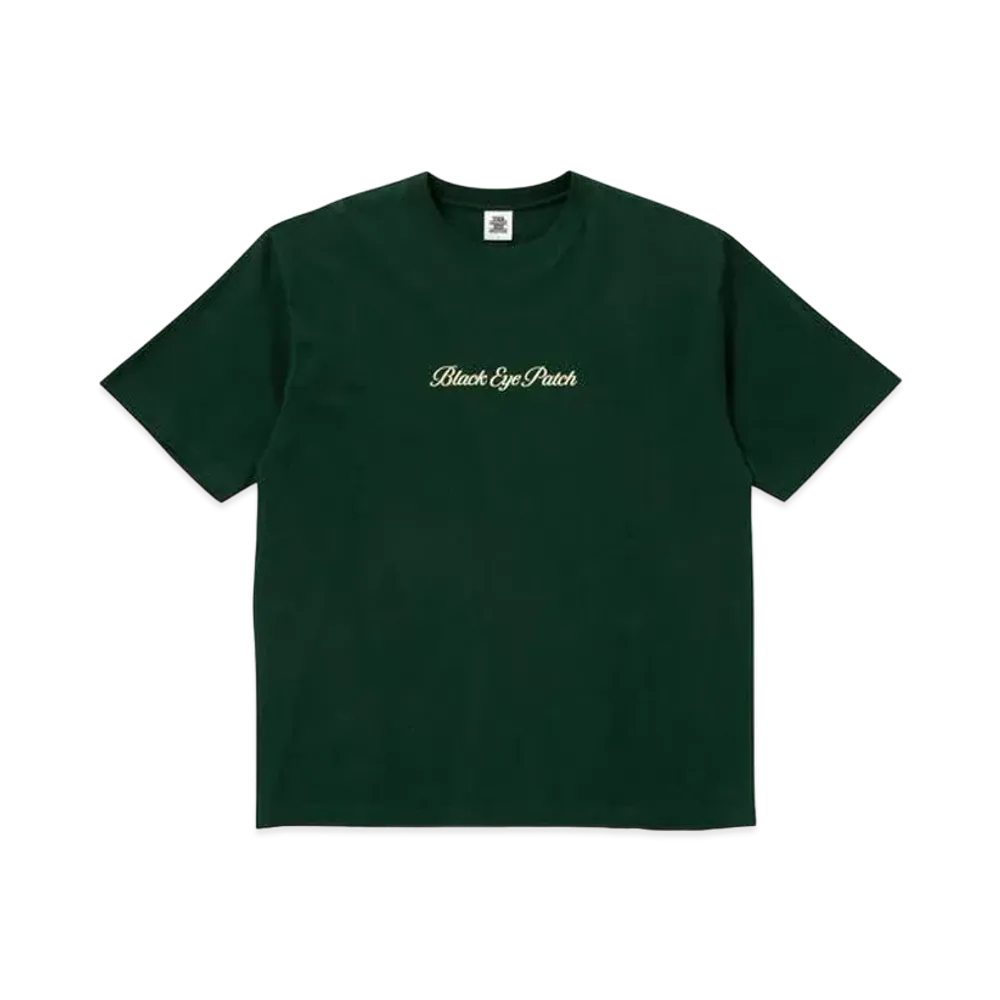 BlackEyePatch ROYAL SCRIPT TEE "Green"