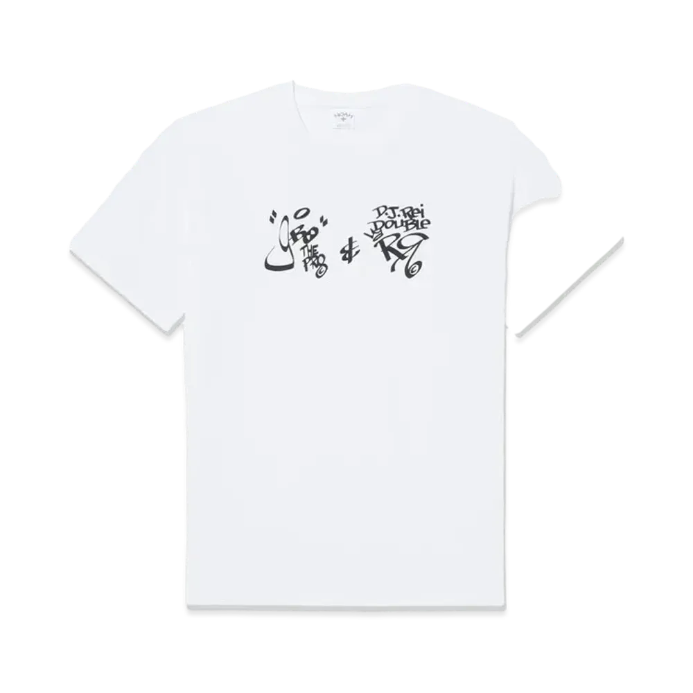Noah x DJ Rei Double R & G-Bo The Pro Tee "White"