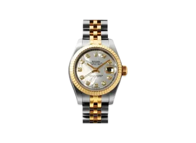 ROLEX Lady-Datejust Shell Dial Diamonds "Stainless Steel/18K Yellow Gold" 179173NG