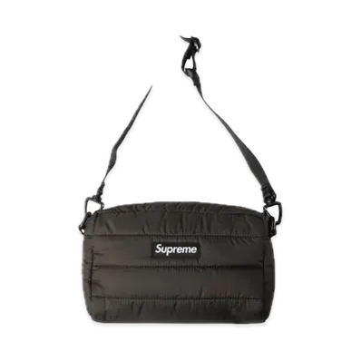 Supreme Puffer Side Bag "Black"
