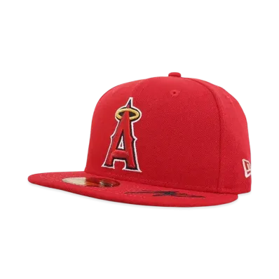 NEW ERA 59Fifty Shohei Ohtani American League MVP & Home Runs Leaders Los Angeles Angels "Scarlet"